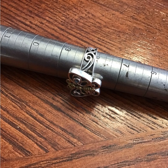 Echo of a Dreamer Butterfly Ring Sterling +Bronze - Picture 4 of 4